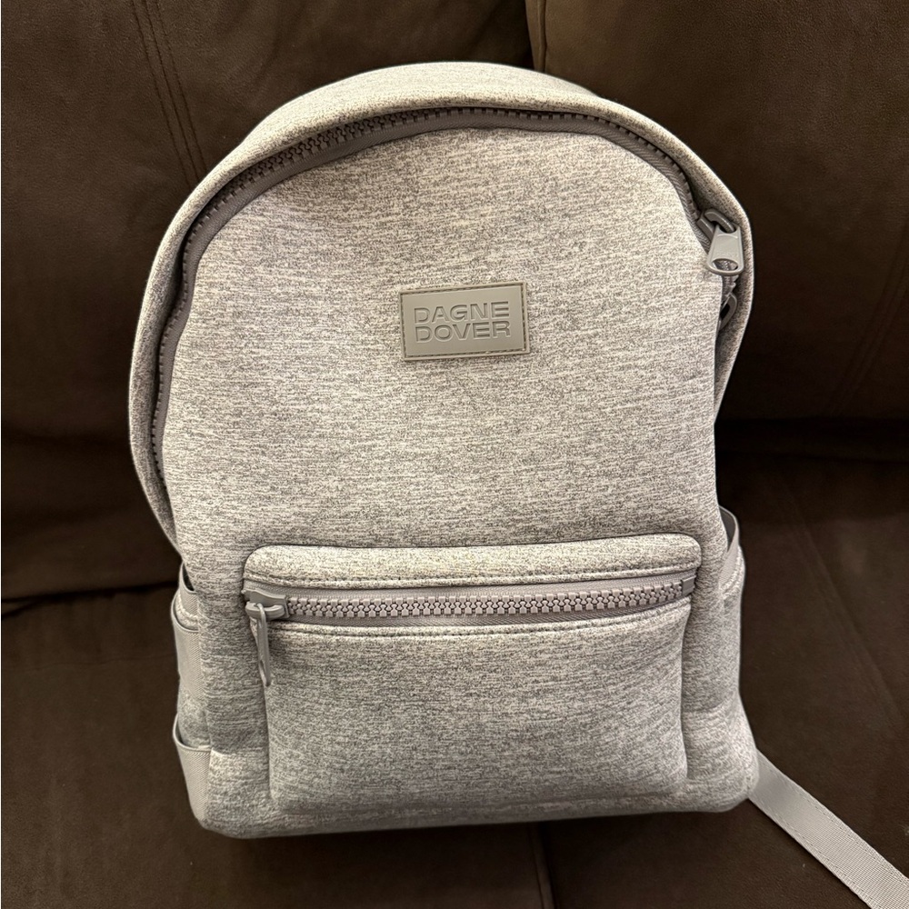 Dagne Dover Heather Gray Backpack